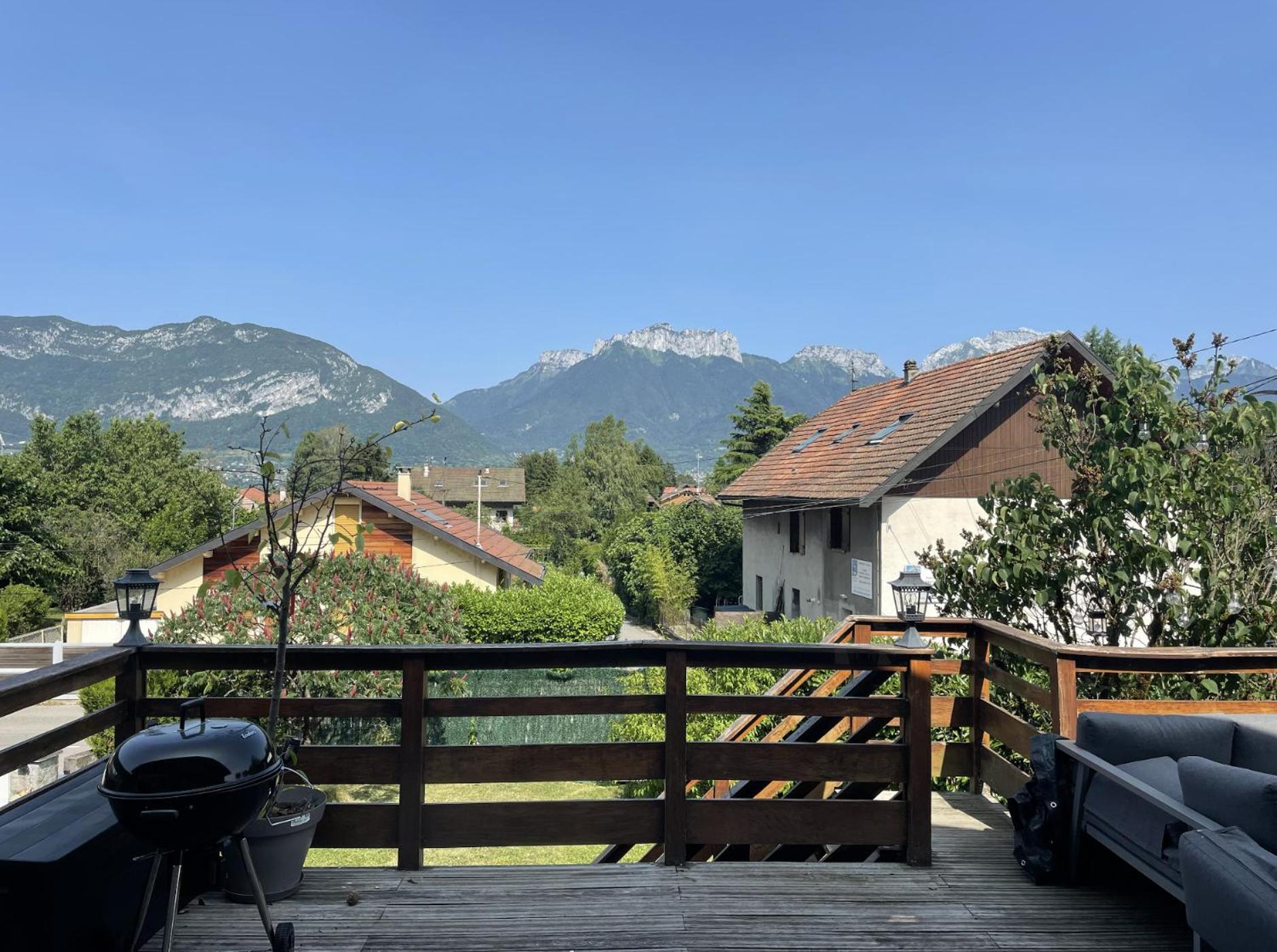 Cosy Chalet Annecy Lake For A Family ซิวริเย ภายนอก รูปภาพ