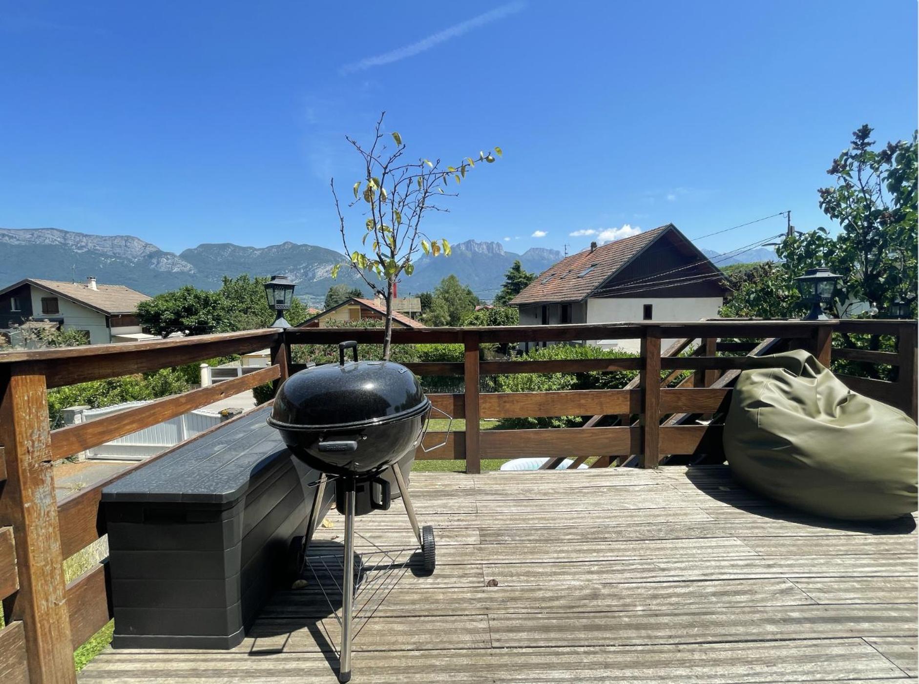 Cosy Chalet Annecy Lake For A Family ซิวริเย ภายนอก รูปภาพ