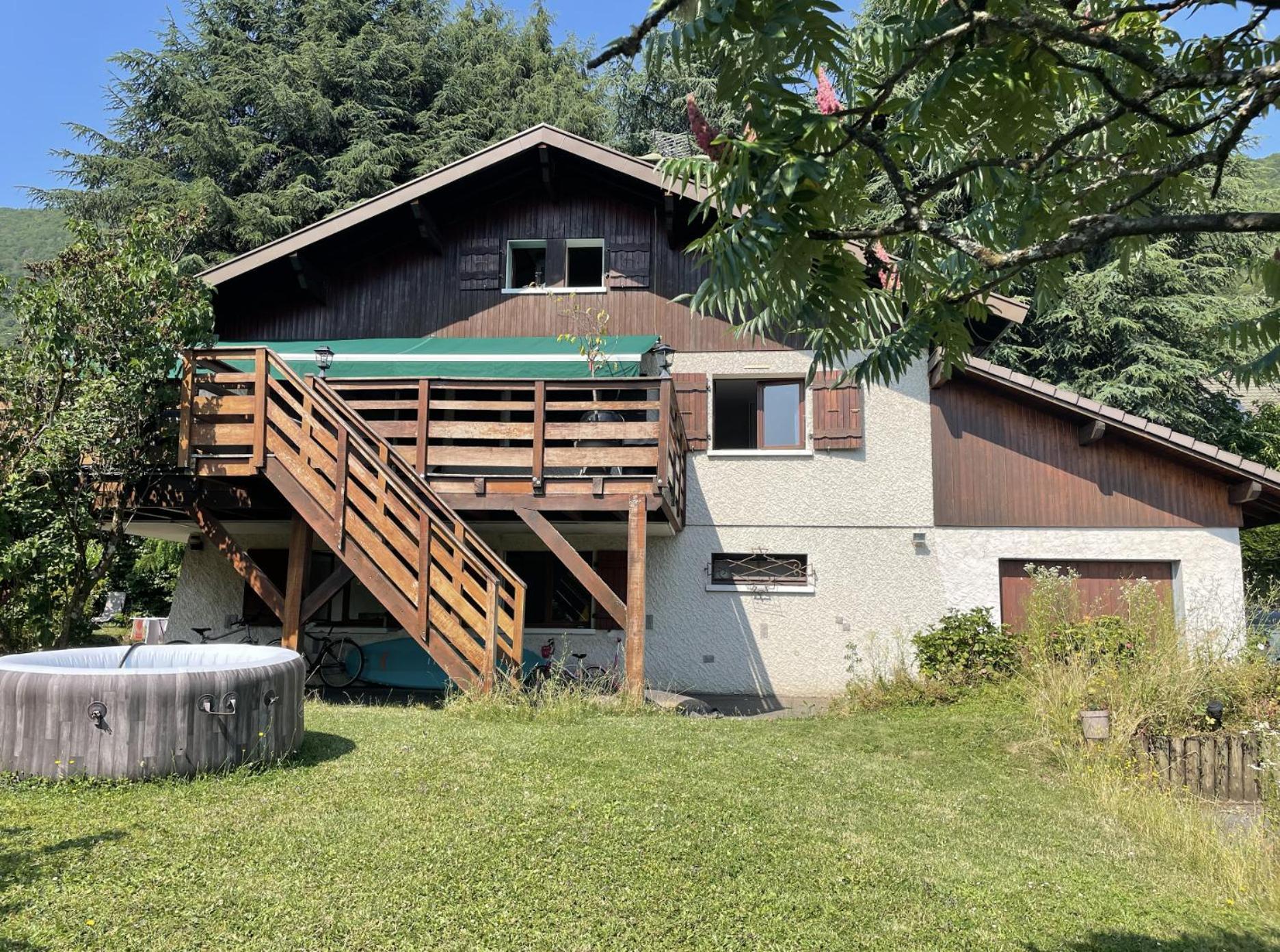 Cosy Chalet Annecy Lake For A Family ซิวริเย ภายนอก รูปภาพ